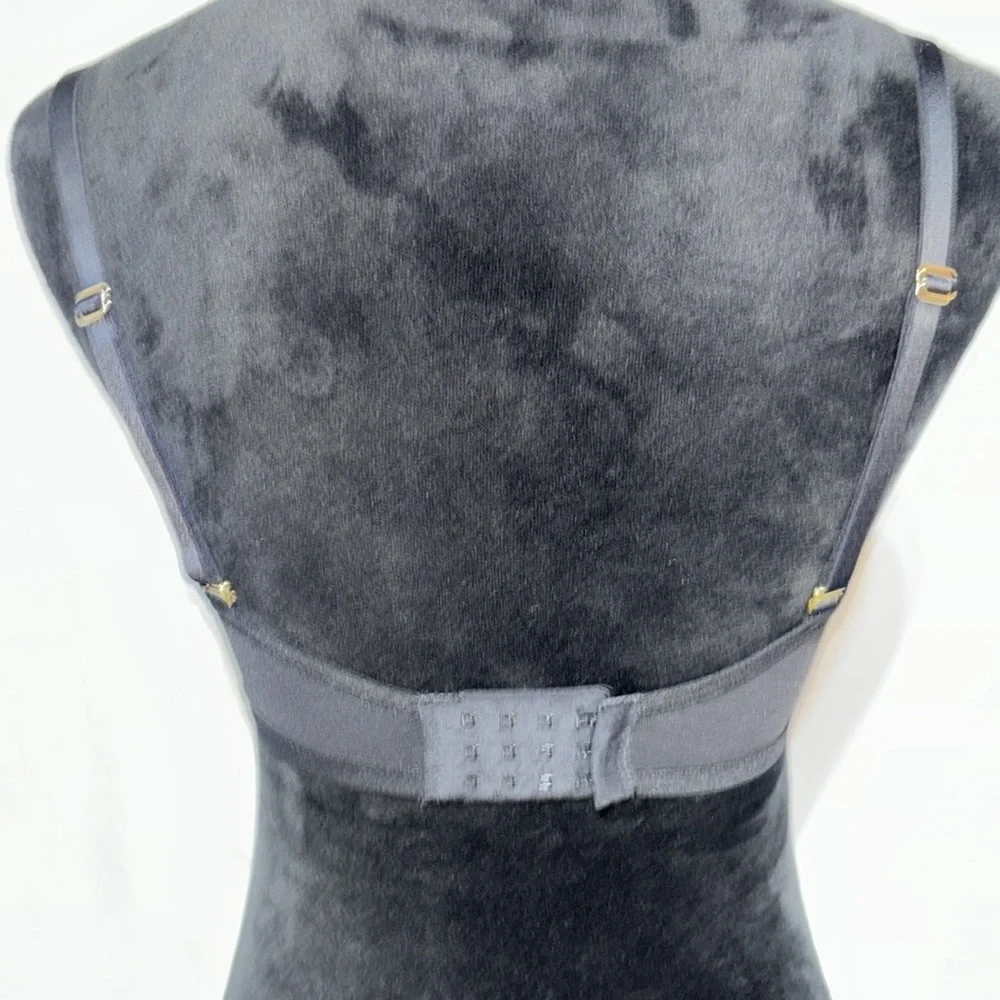 SOMA (2) Lightest Lift Perfect Coverage Black Lace Size 34DD Bundle of 2